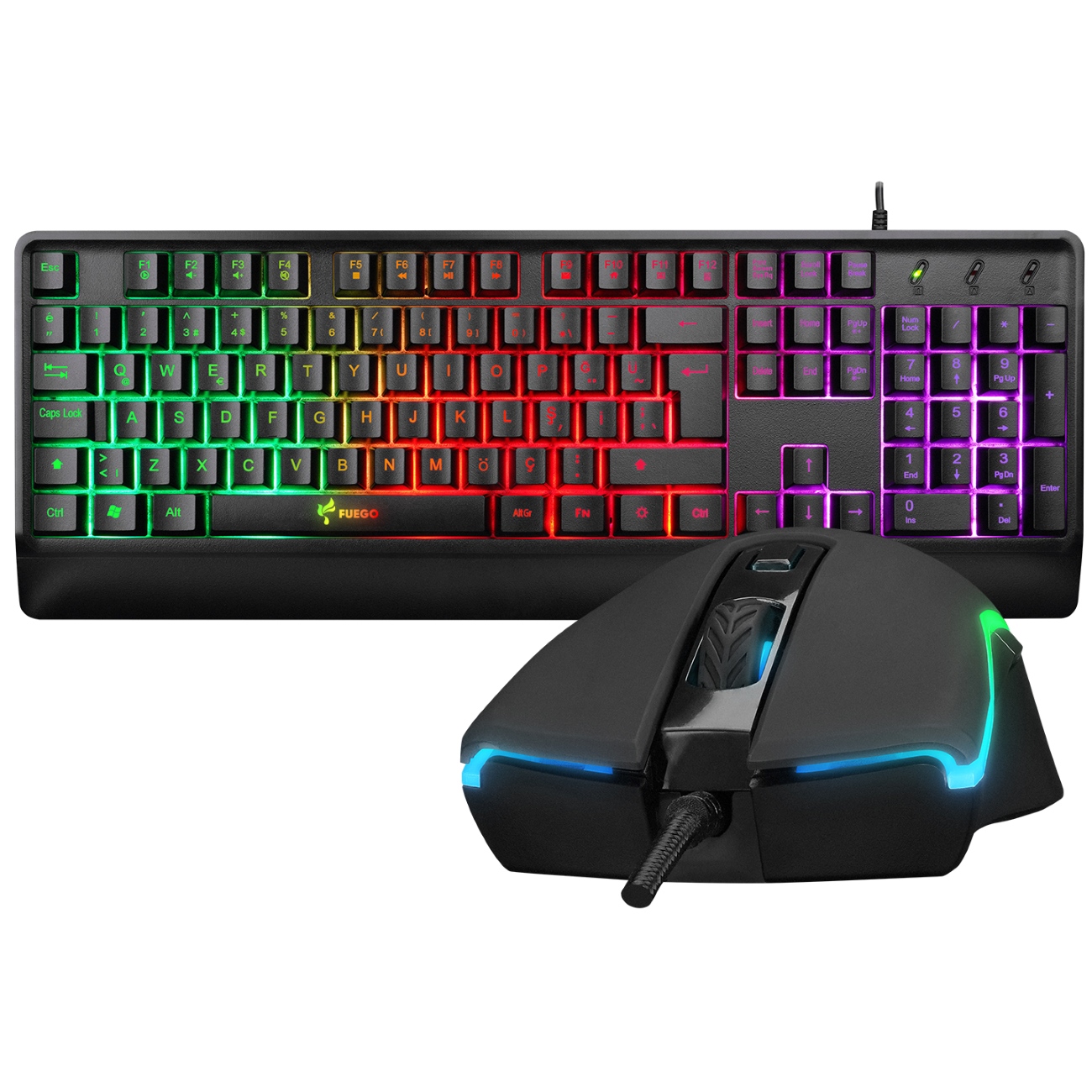FUEGO set za igranje tastature i miša KBMS99