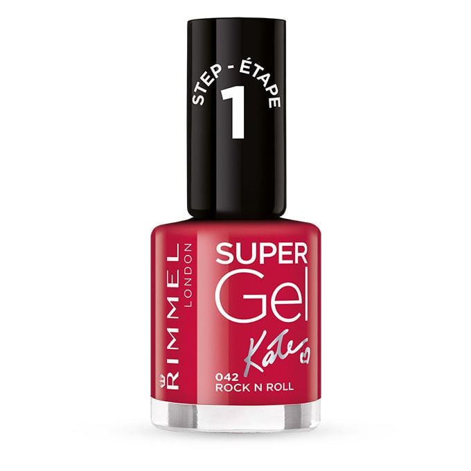 Rimmel Super Gel Nagellack Von Kate – Langanhaltend & Splitterfrei | In Crimson Love | Ohne UV-Lampe