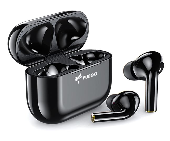 FUEGO Bežične Bluetooth TWS T29 slušalice, crne