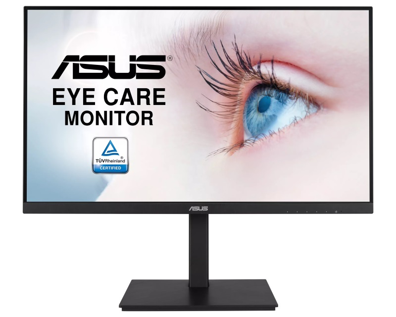 ASUS monitor VA27DQSB, FULL HD 1920x1080, 27 IPS, 250 cd/m2, AMD FreeSync, DVI, HDMI, VGA, DP, USB, Zvučnici, 75Hz, 5ms