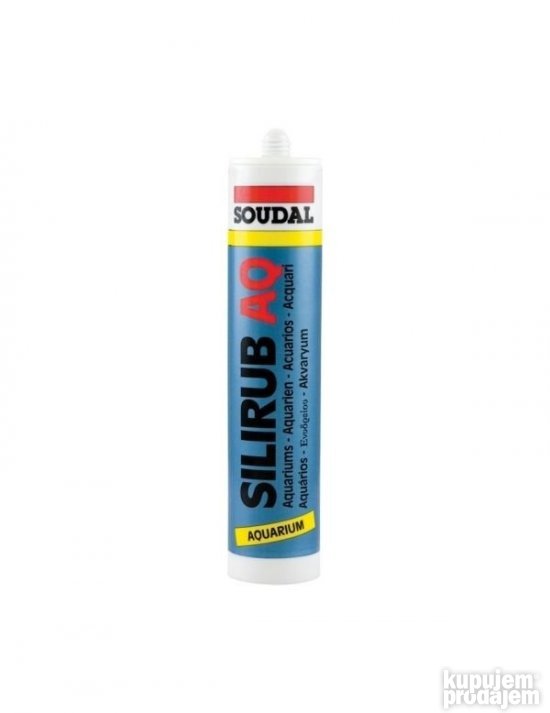 SOUDAL SILIRUB Aq TRANSPARENTNI 0.280ml | Online prodaja | Ananas