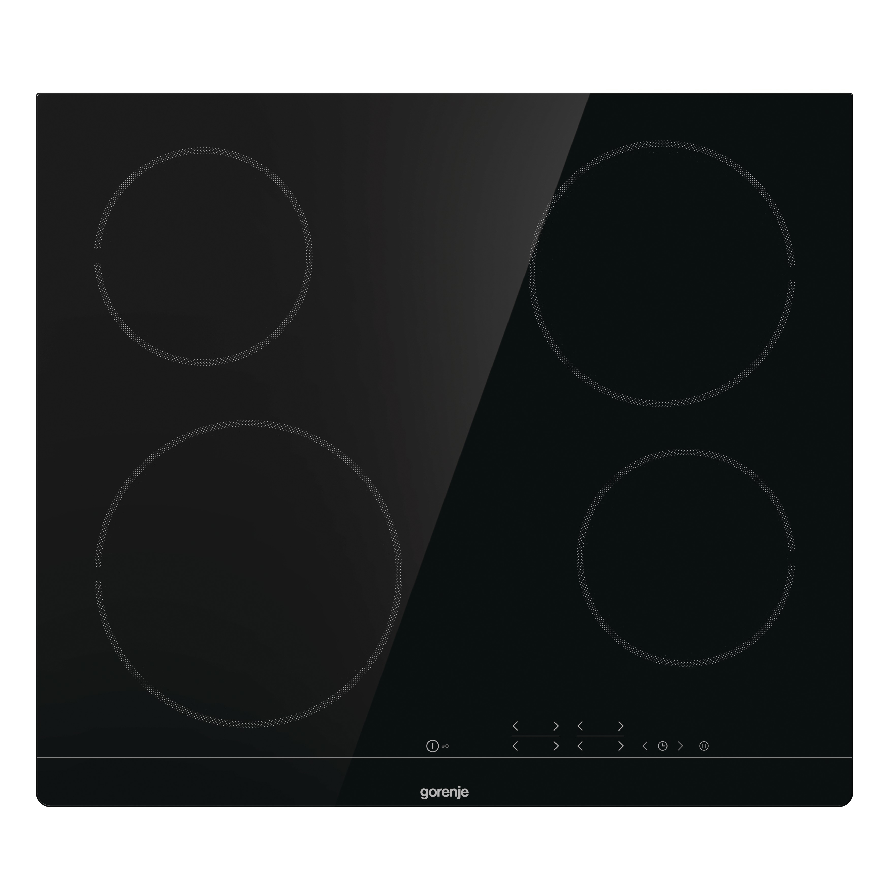 Gorenje CT41SC Ugradbena ploča za kuhanje, 60 cm, 4 zone grijanja, crna