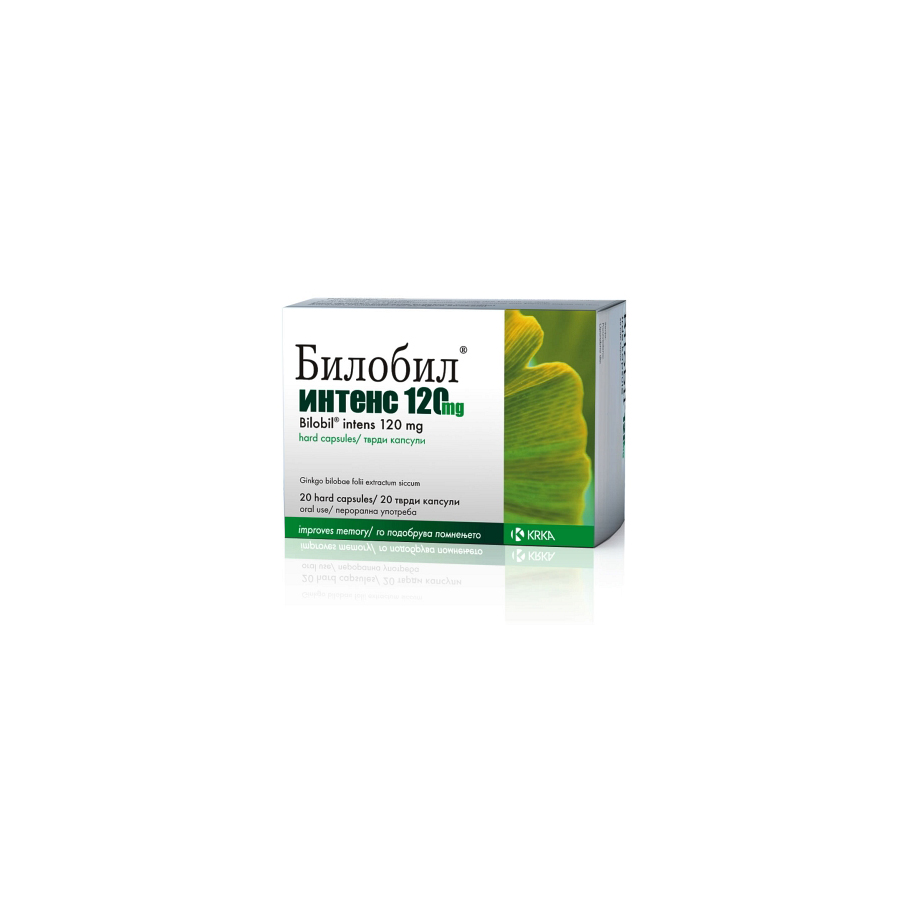 KRKA Биолобил интенс капсула, 120 mg х 20 капсули | Најголема онлајн ...