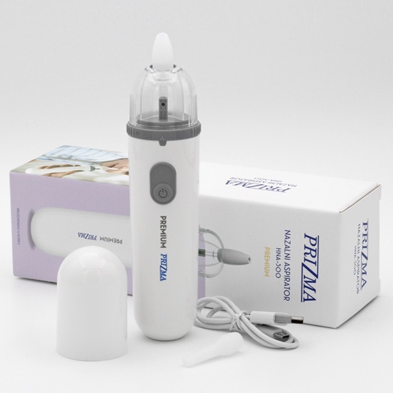 PRIZMA PREMIUM Nazalni aspirator za izvlačenje suvišnog sekreta iz nosa HNA-300, Beli