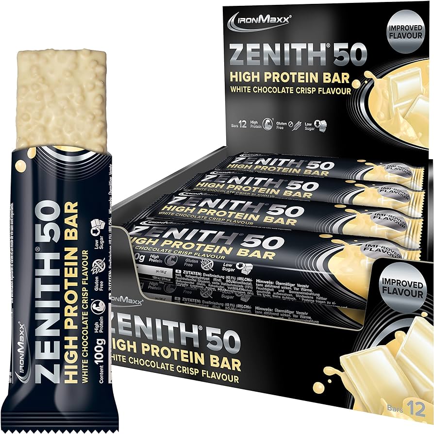 IronMaxx Zenith 50 High Protein Bar – White Almond Coconut - View #4
