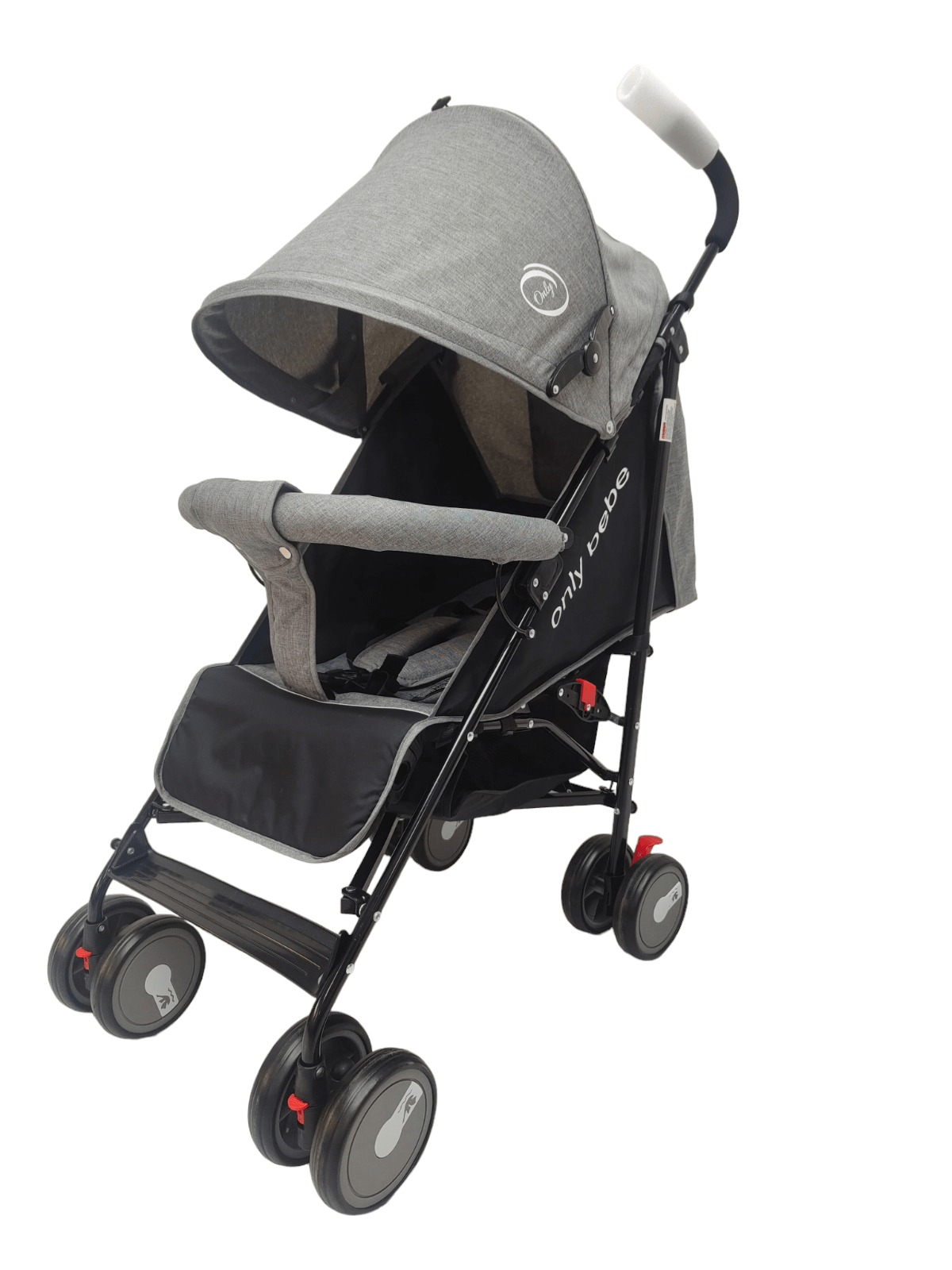 Only Kišobran kolica za bebe, Više položaja, Sivo-crna