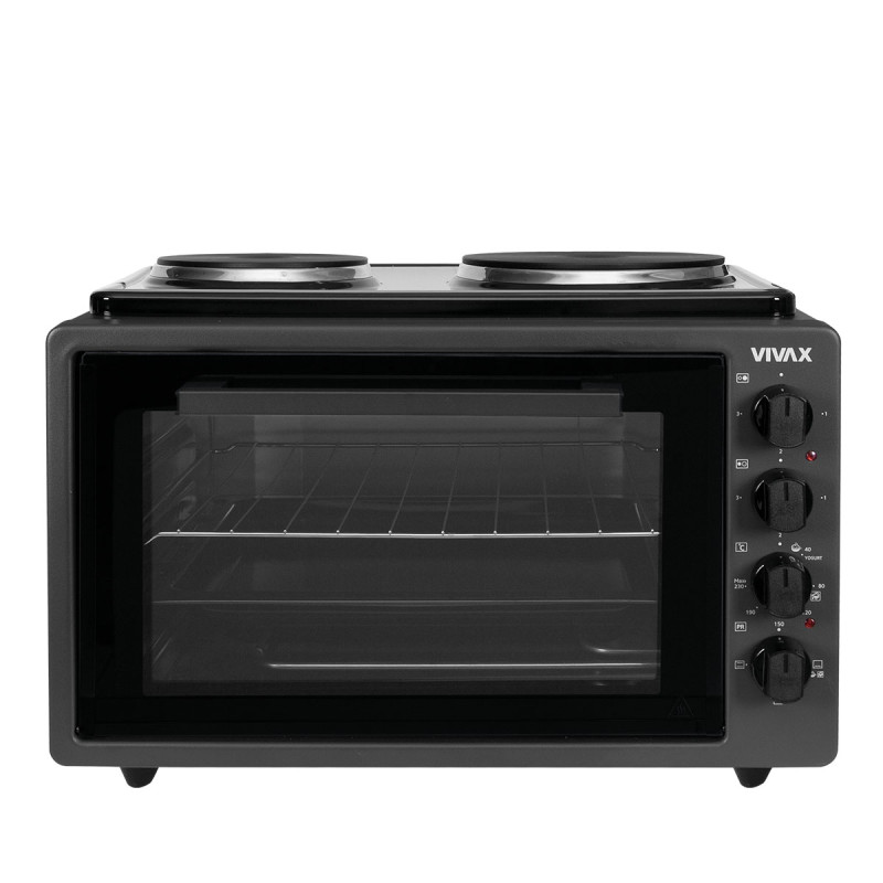 VIVAX mini pećnica MO-4201 W; Pećnica 1300 W, Grijaće ploče 1500 W+1000 W; 42.0 L.; BIJELA
