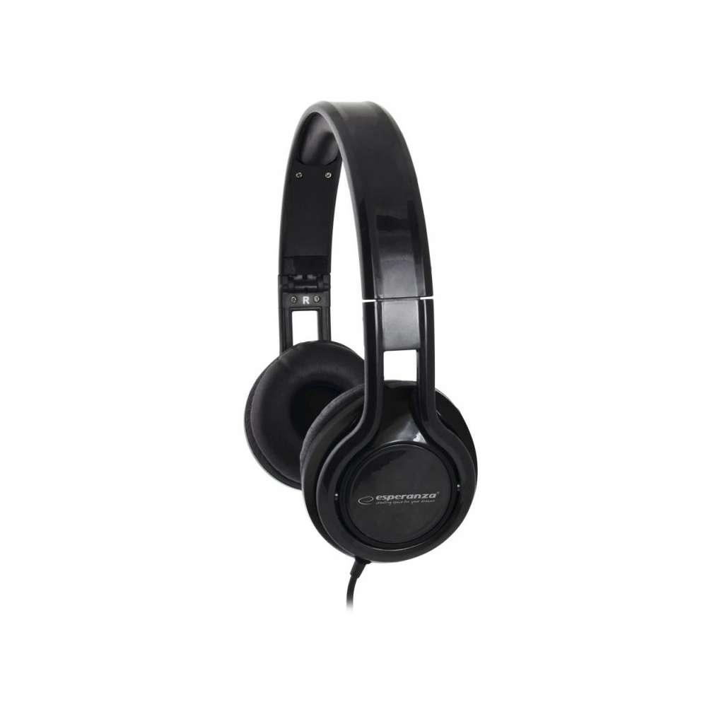 ESPERANZA Audio slušalice s mikrofonom EH211K crne