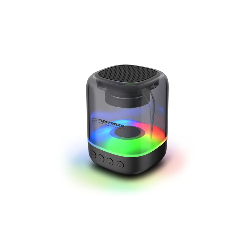 Zvučnik BLUETOOTH FM ESPERANZA VIOLA RGB ILLUMINATED, EP154