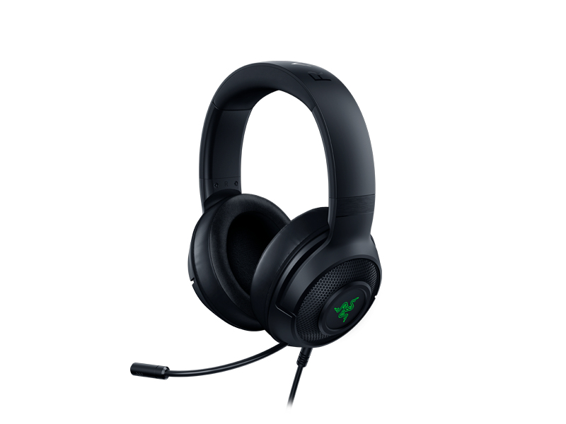 Razer Kraken V3 X slušalice sa trakom za glavu za mikrofon USB tip A crne