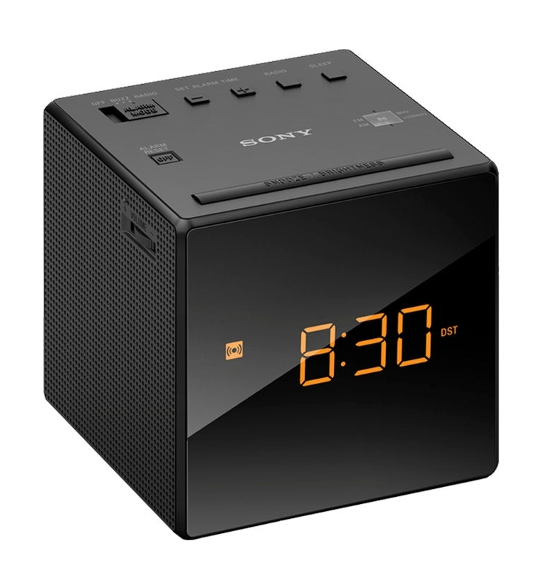 SONY Radio budilica ICF-C1B crna