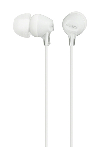 Sony slušalice MDR-EX15LPW (bijele)