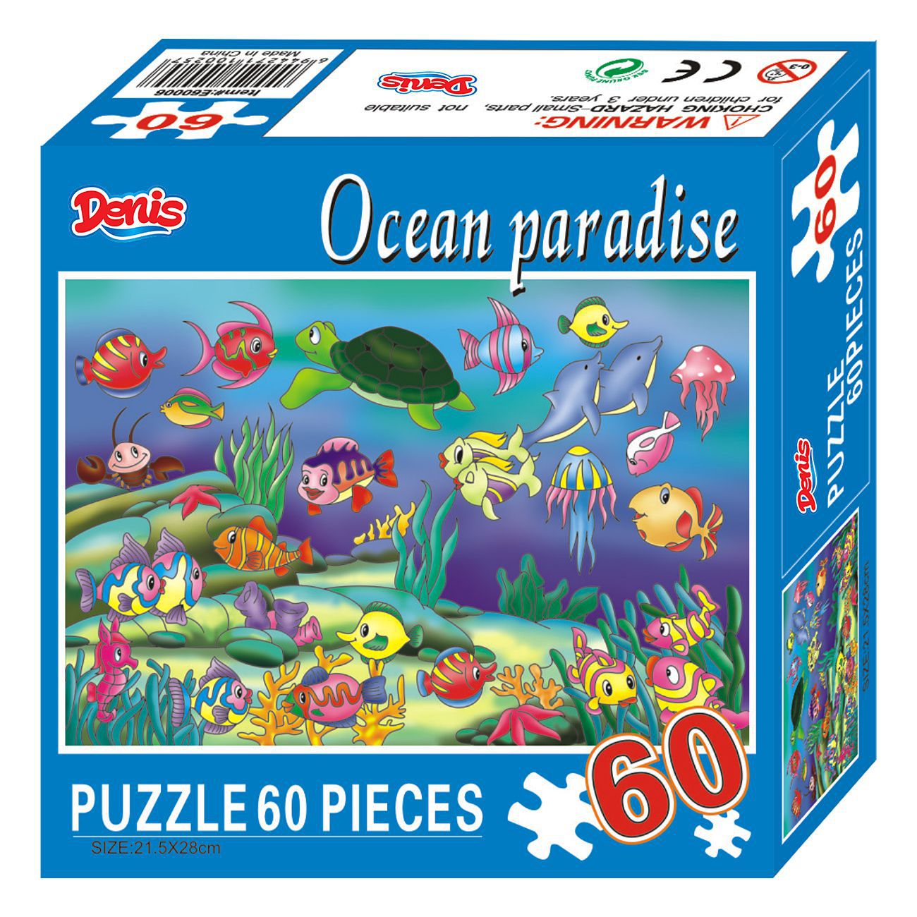 DENIS Puzzle Ocean paradise 60/1