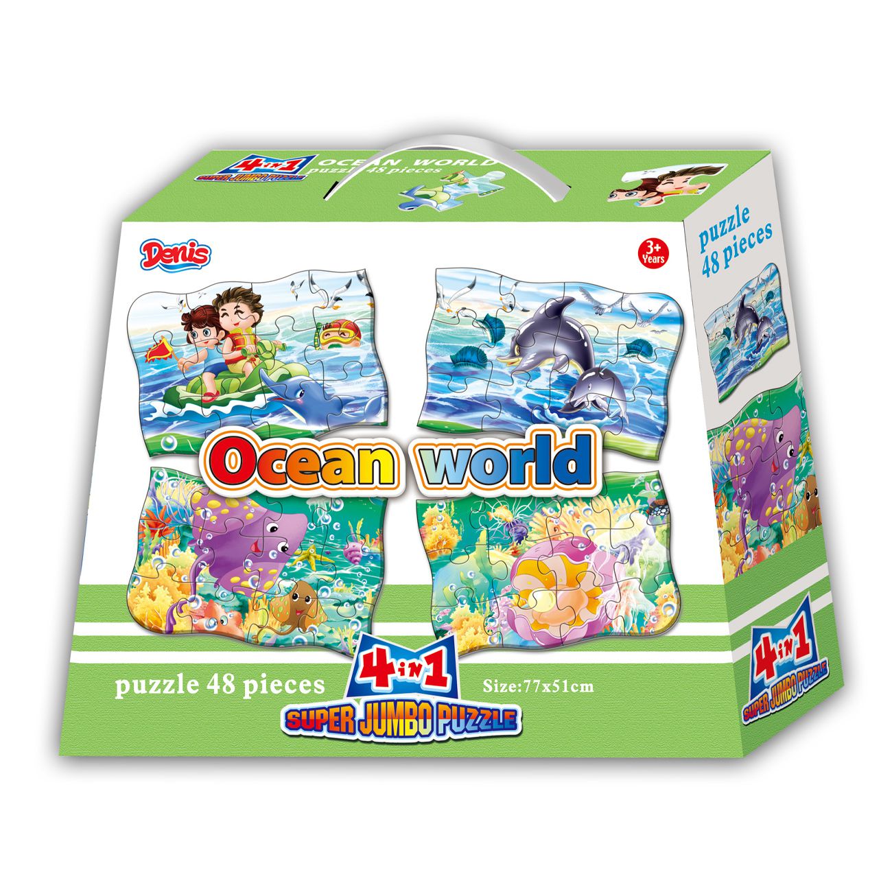 DENIS Puzzle Ocean world 48/1
