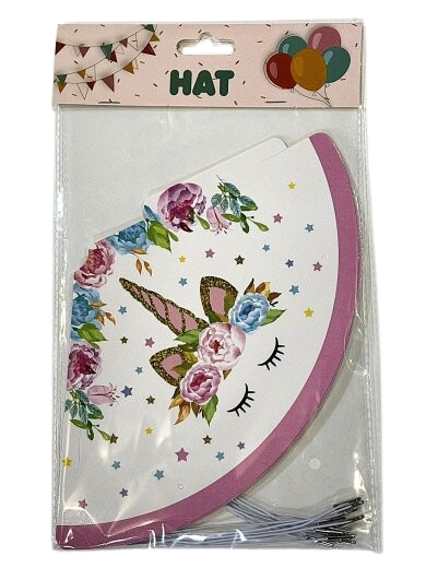 Set rođendanskih kapica Unicorn, 6 komada