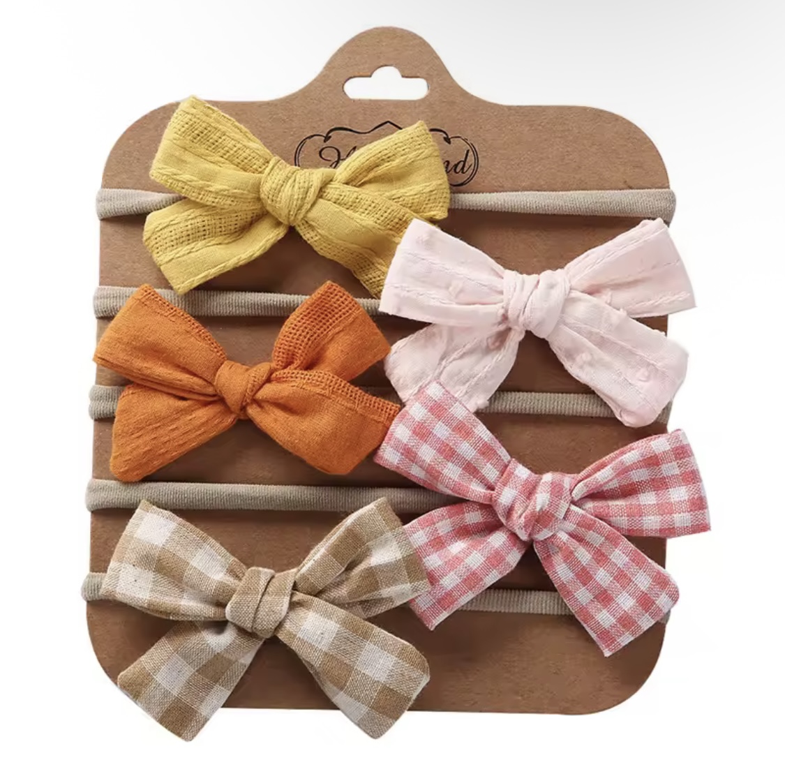 Seemly Toys Set trakica za kosu za bebe, 5 komada, Žuti
