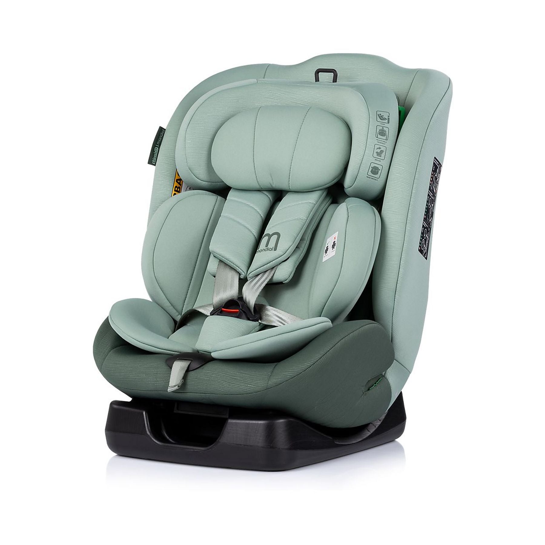 Chipolino Auto sedište Mondial, I-SIZE 40-150cm, Menta