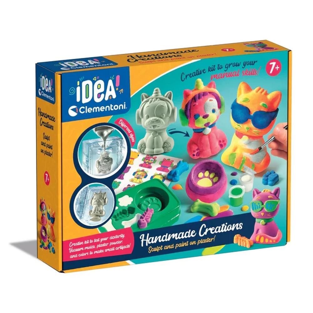 CLEMENTONI 18702 CREA IDEA NATURE CRAFT,Kit Pittura Bambini, Pasta da Modellare, - 7 ANNI + - CLEMENTONI - 8005125187027