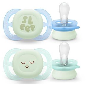 Philips Avent Varalica Starter noćna 0-2m, Sleep/Smile, 2 komada