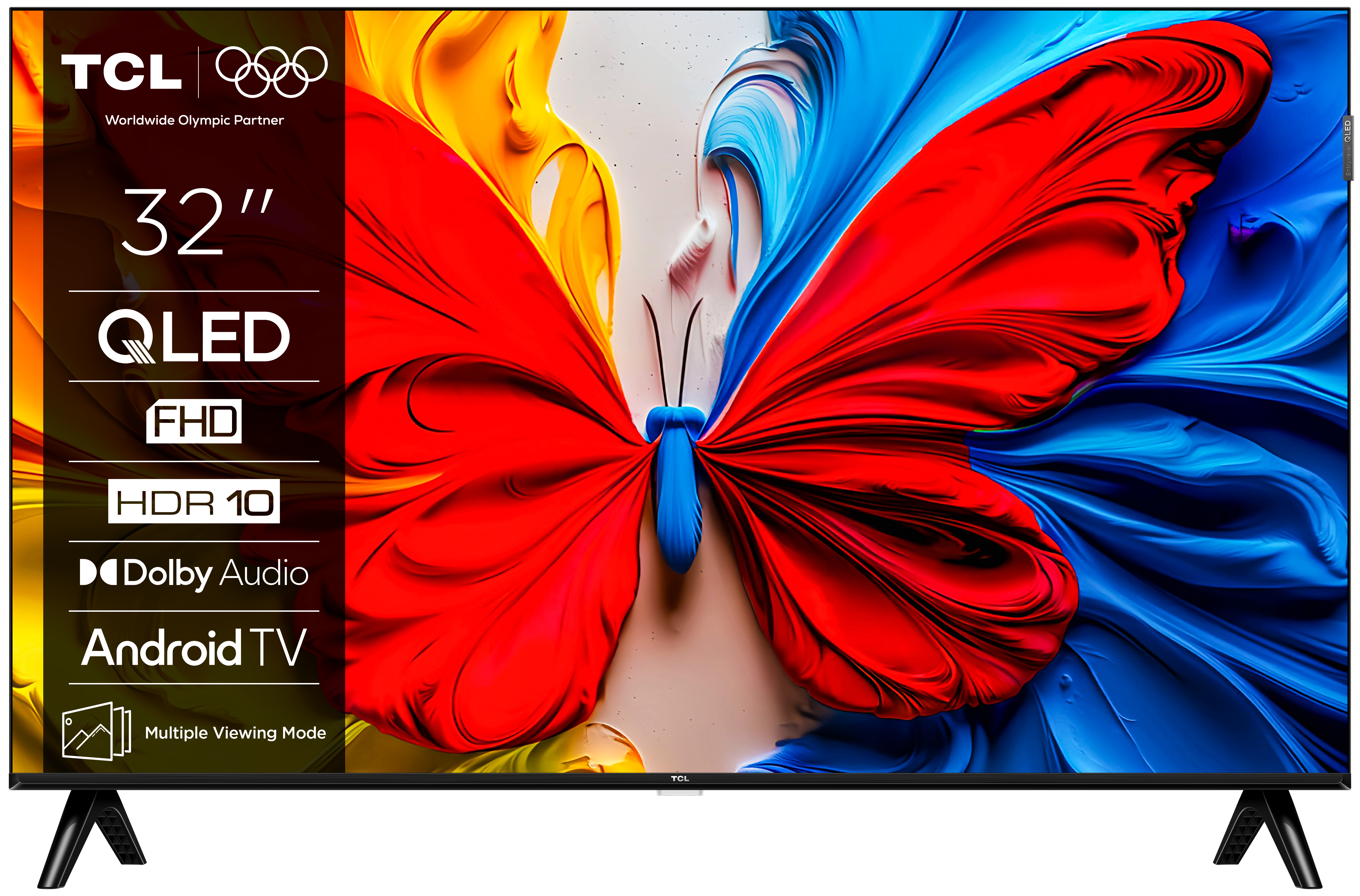 Televizor TCL Android TV 32”, QLED, 32S5K