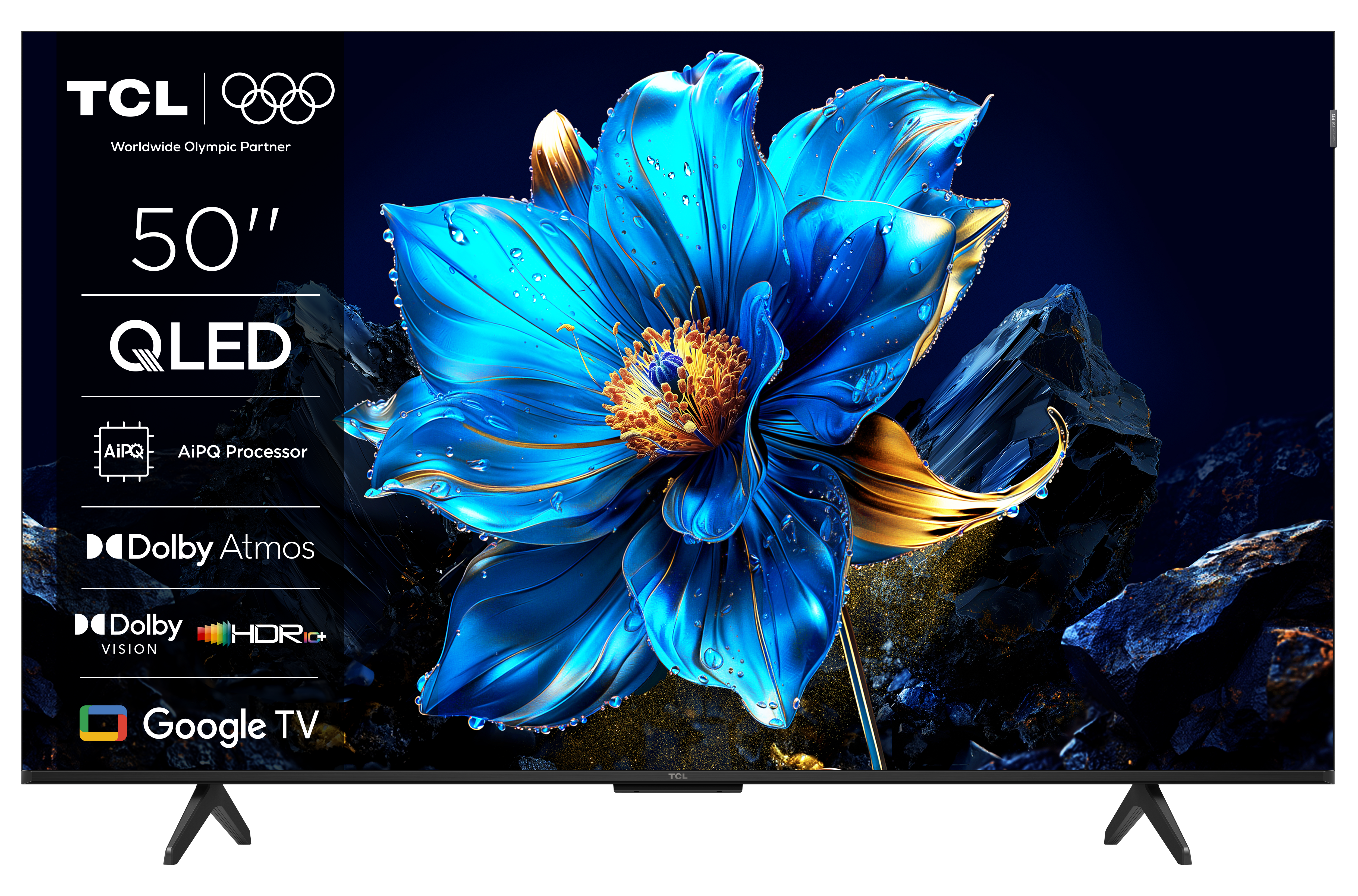 TCL Televizor 50P7K QLED 50'' (127cm) 4K UHD, Google TV