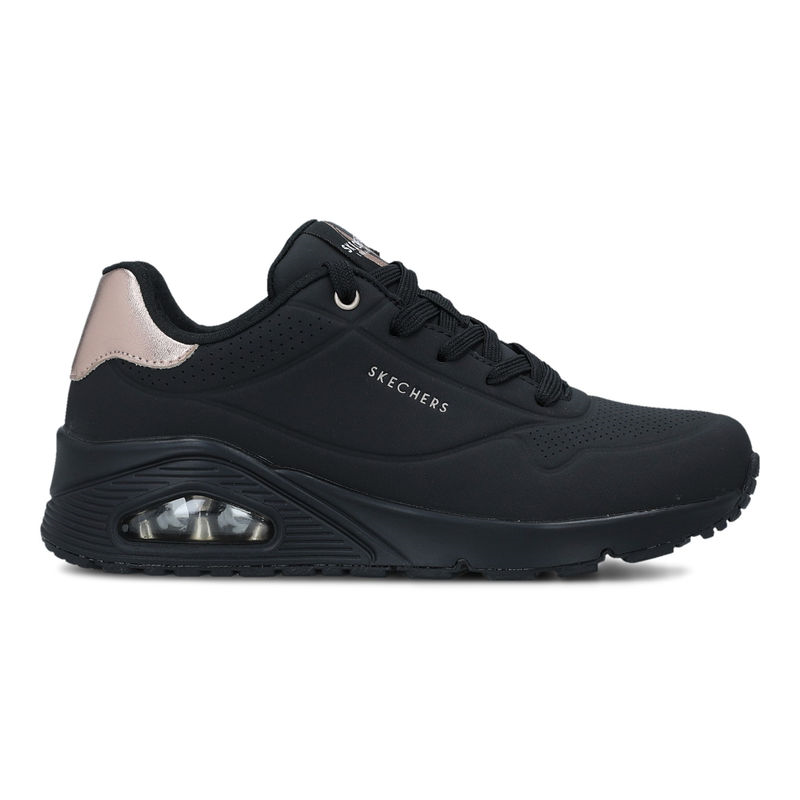 SKECHERS Женски патики во црна боја на не-златен воздух | Најголема ...