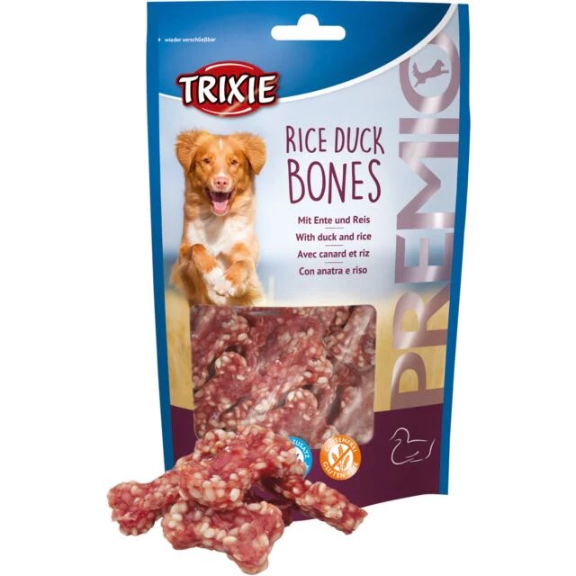 TRIXIE Храна за кучиња Коски од ориз и патка Rice duck bones