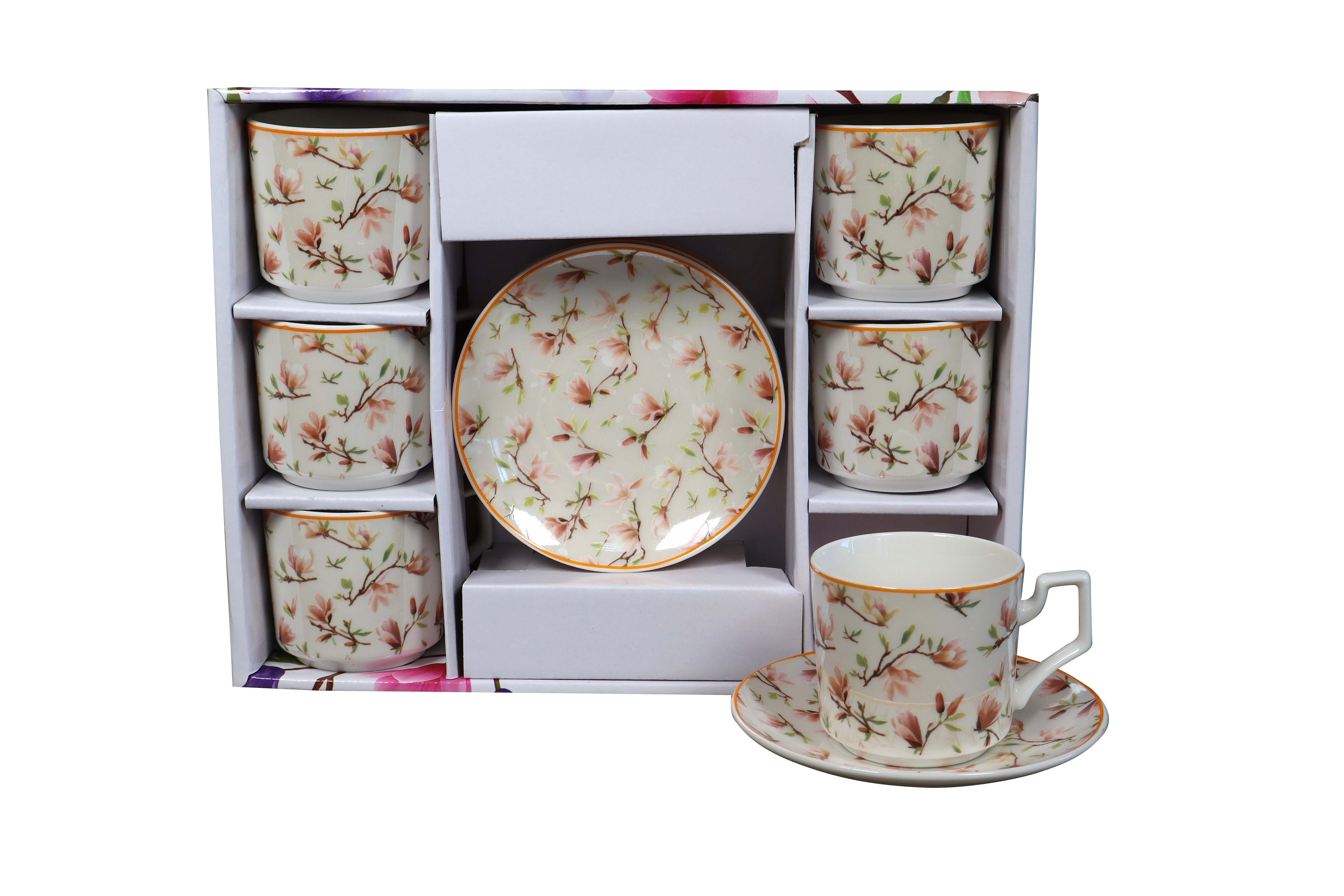 Sigma Set šolja za kafu, porcelan, 160ml 6/1 (Lust/Br) YK160-ZY-8997 ... Sigma Set šolja za kafu, porcelan, 160ml 6/1 (Lust/Br) YK160-ZY-8997 ...