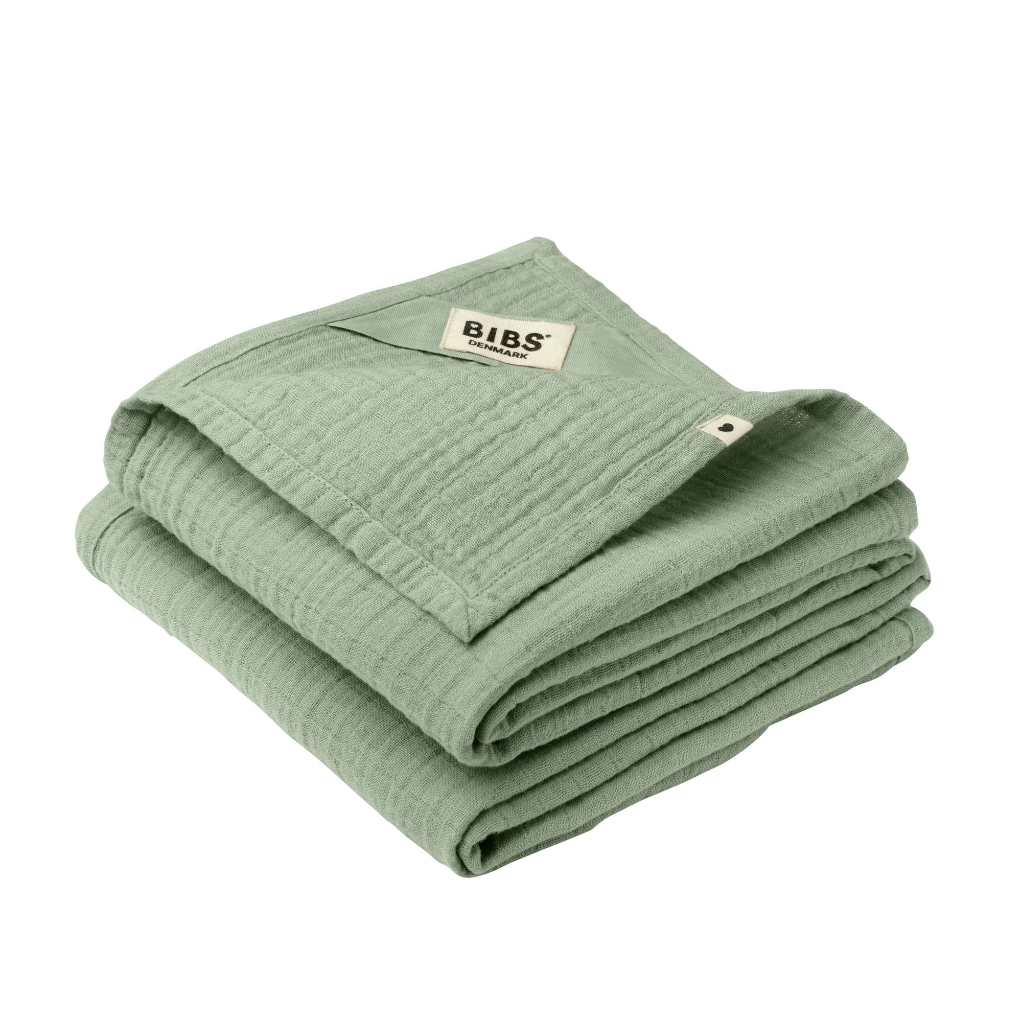 BIBS Tetra pelena, 70x70cm, Sage