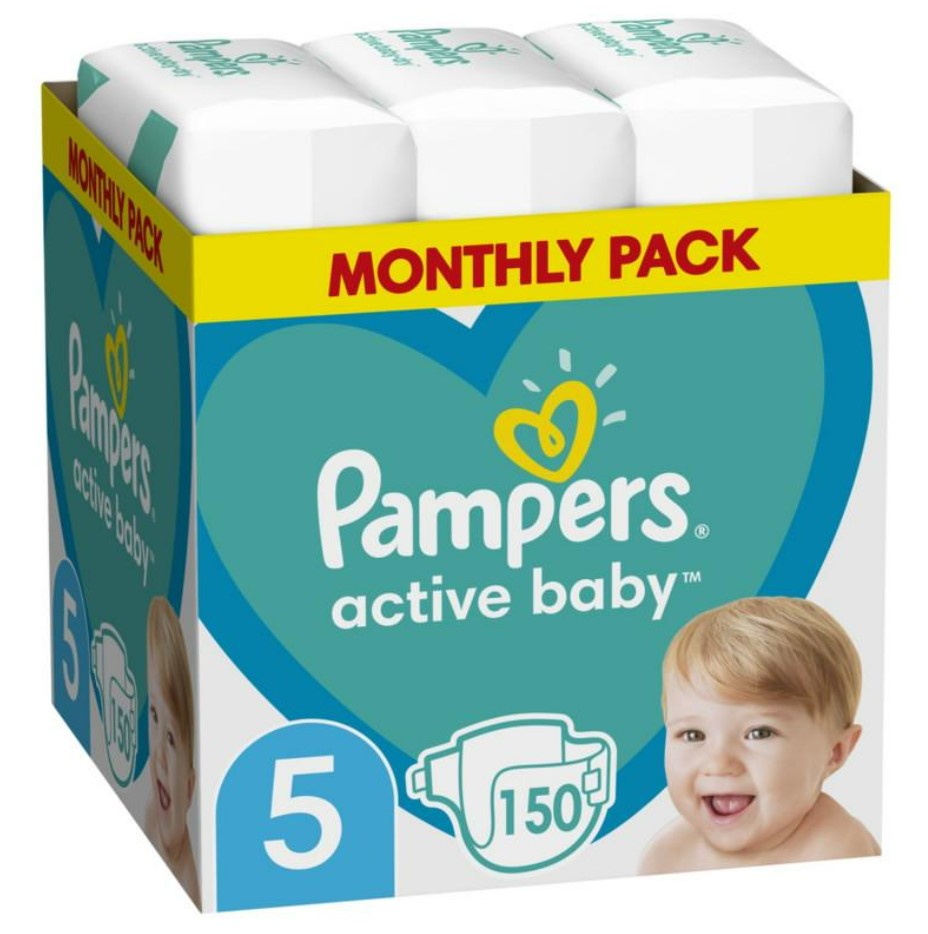 Pampers Pelene 5, Monthly,150/1 | Ananas