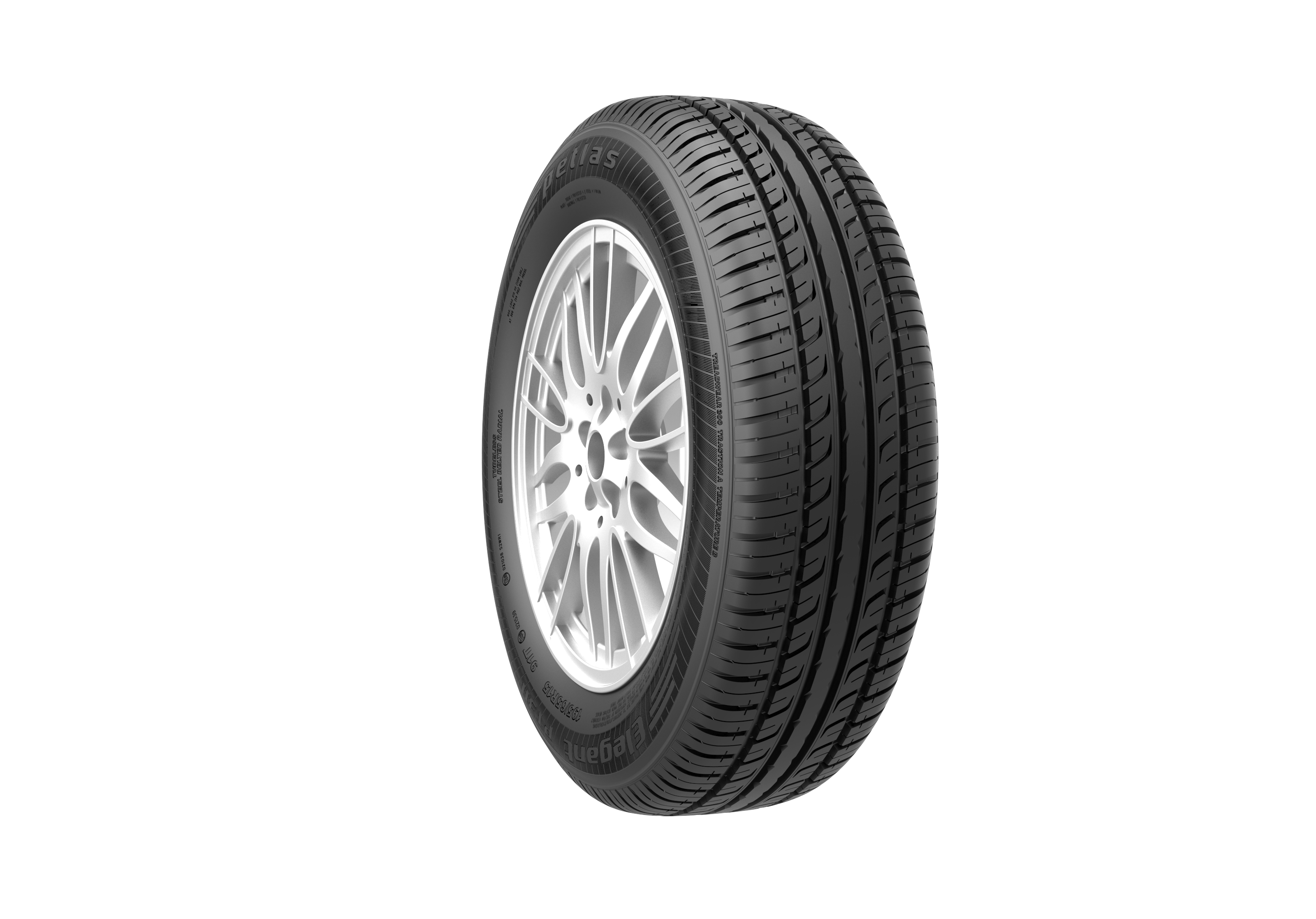 Pneu été Petlas Elegant PT311 - 155/80R13 79T - Indice énergie E, Adhérence Mouillée C, Bruit 69 DB