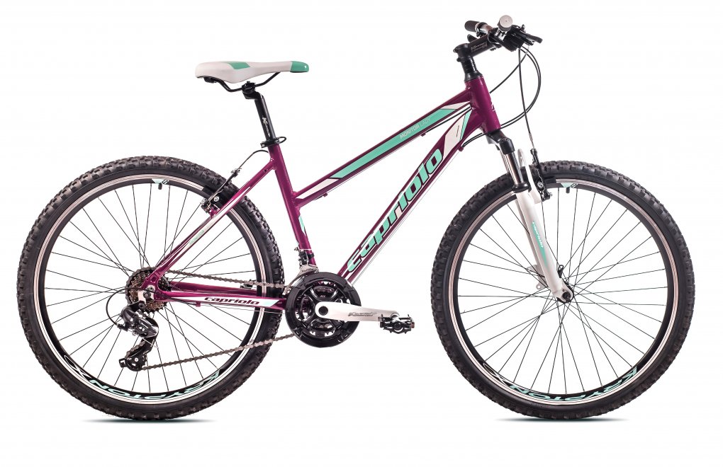 Capriolo Planinski bicikl Monitor Lady FS, 19/26'', Bordo-tirkizni