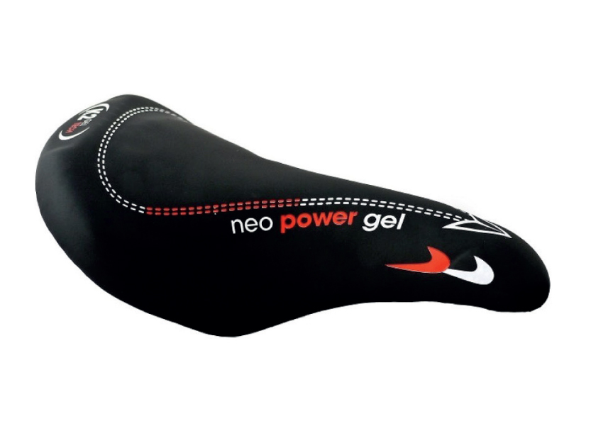 Selle Montegrappa pour vélo de course VTT Trekking unisexe mod. SM Eletta Gel 1150 Made in Italy Couleur Noir