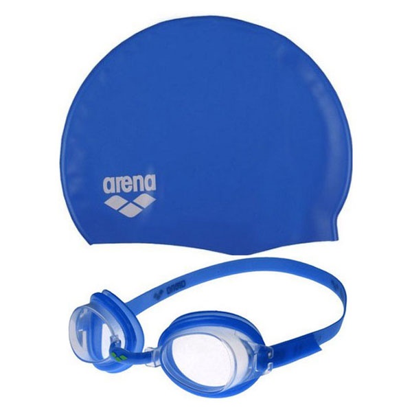 ARENA Kapa i Naočale za plivanje Pool Set Jr 92423-70 plavi