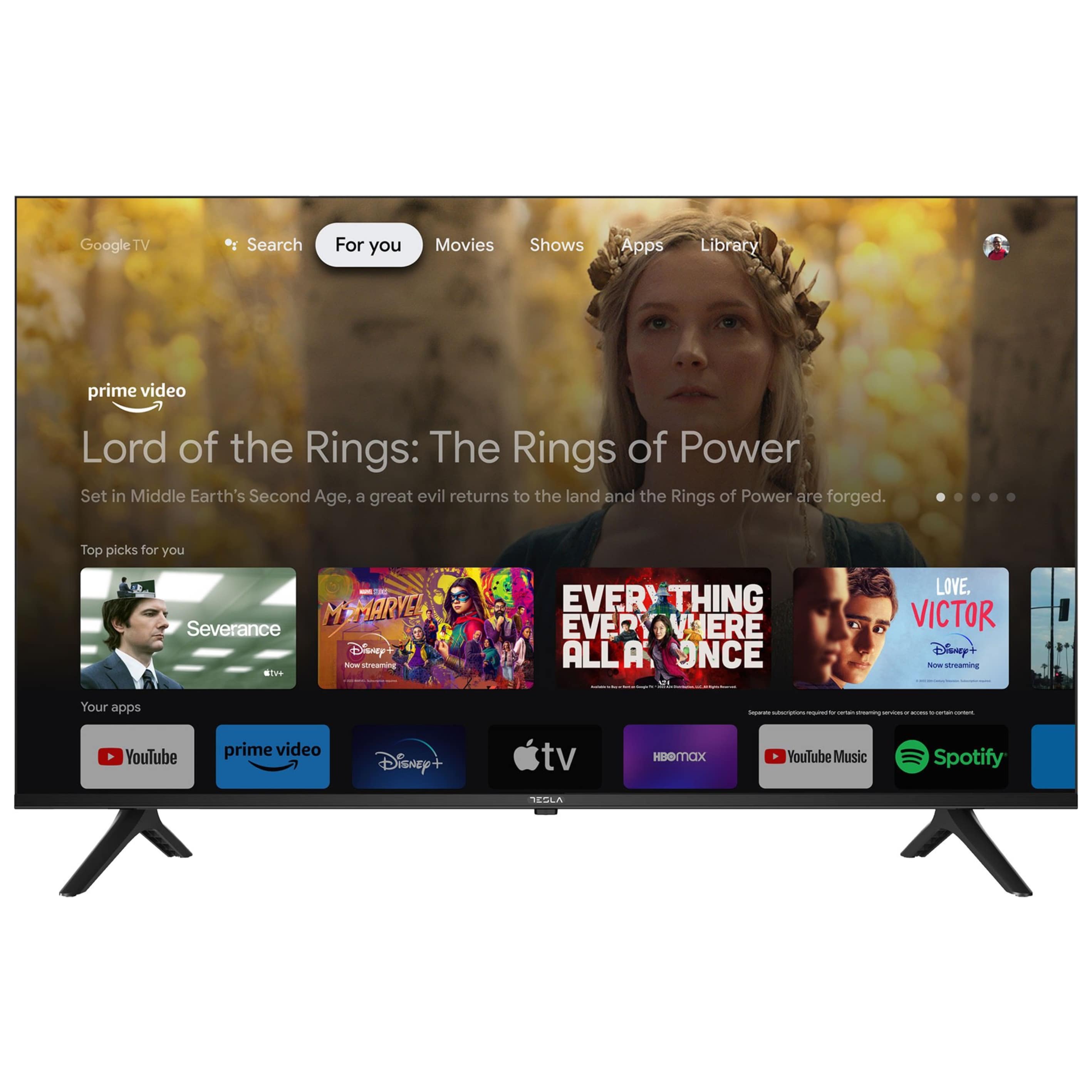 Tesla Televizor 55S635BUS, 55", 4K UHD 3840x2160, Smart, Google TV