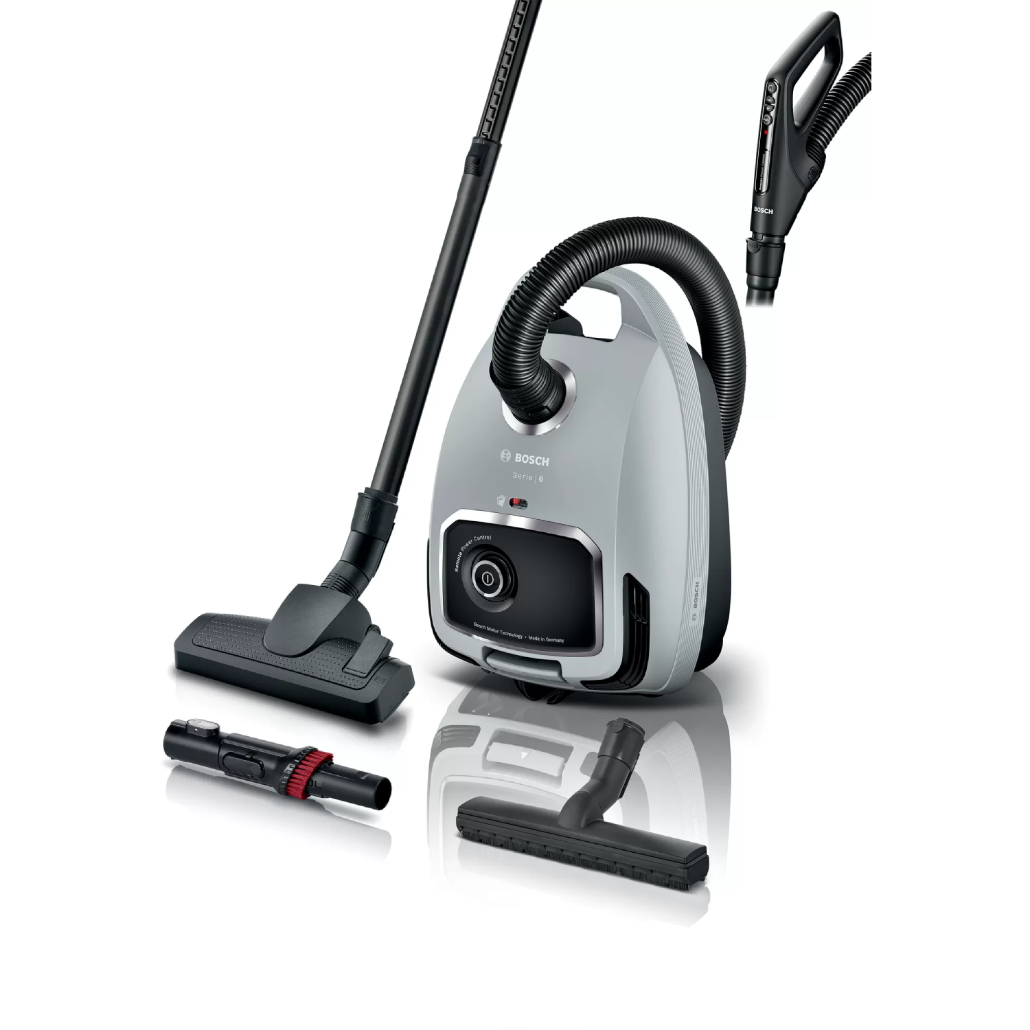 Bosch BGB6X330 usisivač sa vrećicom, 600 W, 4 l, siva