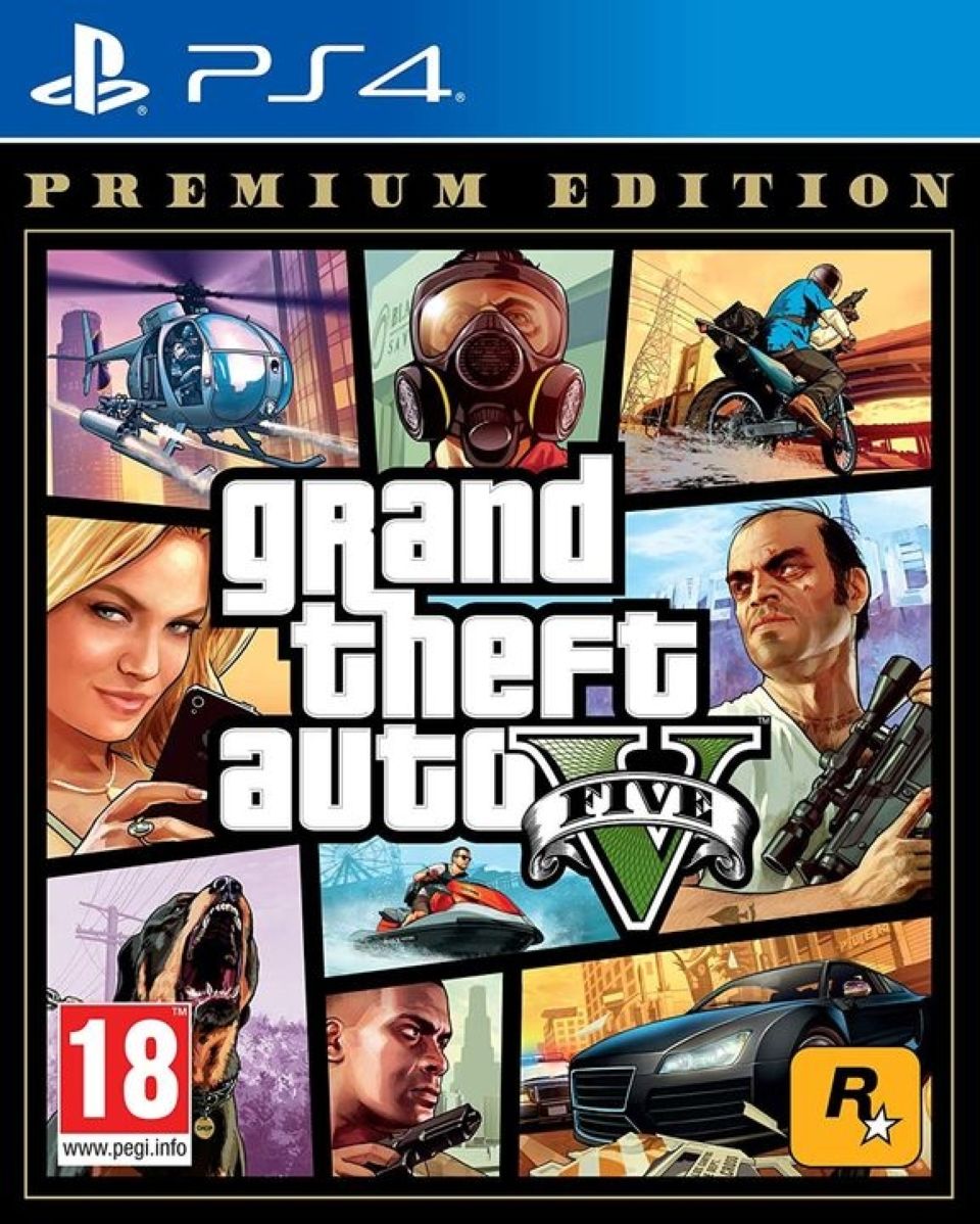 ROCKSTAR igra PS4 Grand Theft Auto 5 - GTA V - Premium izdanje