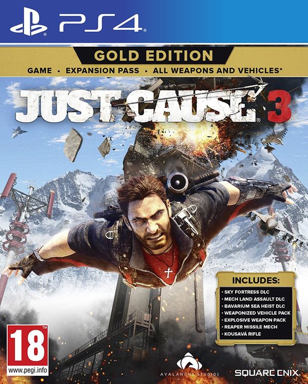 Igra SQUARE ENIX PS4 Just Cause 3 - Gold Edition
