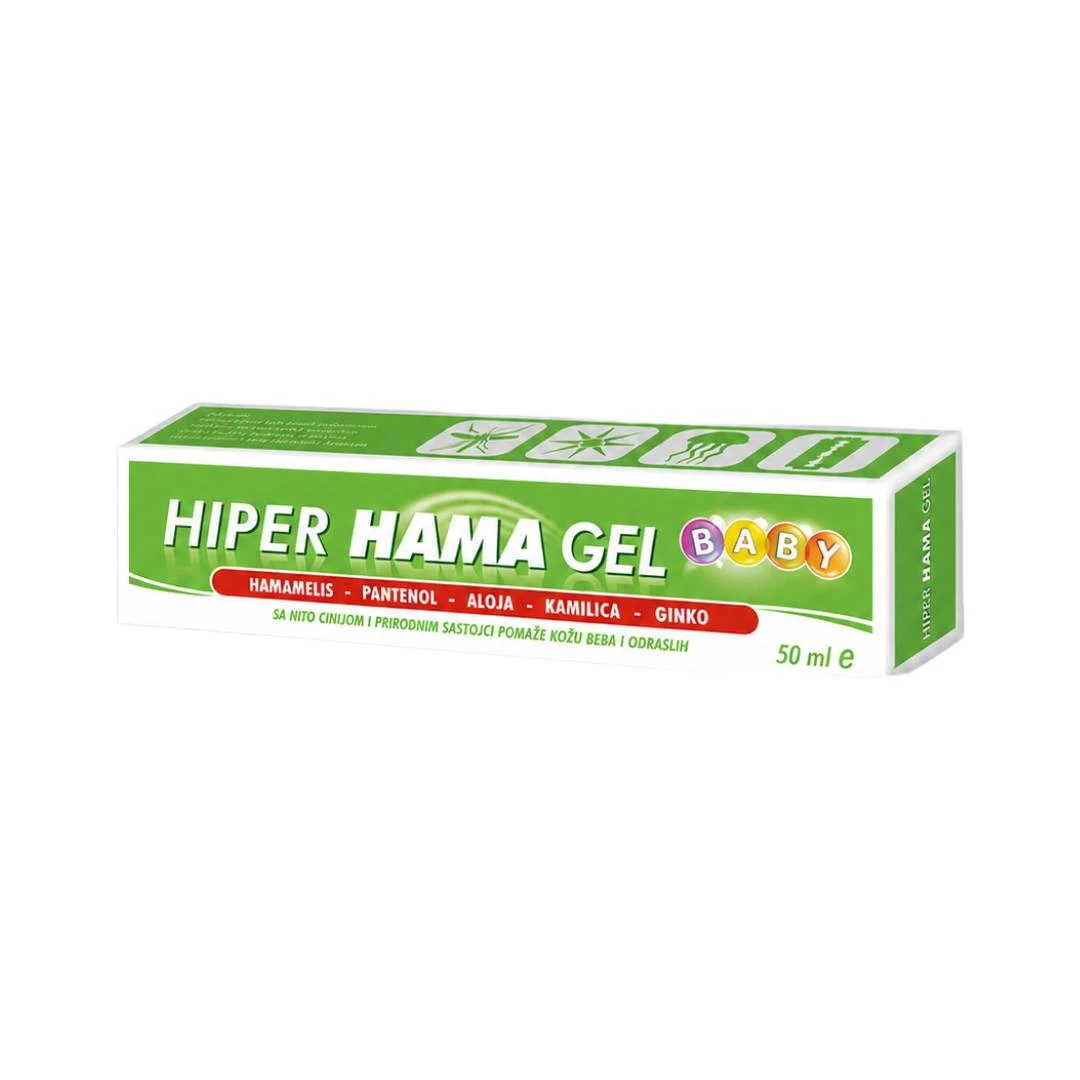 Gel za osetljivu kožu beba Hiper mama baby, 50 ml