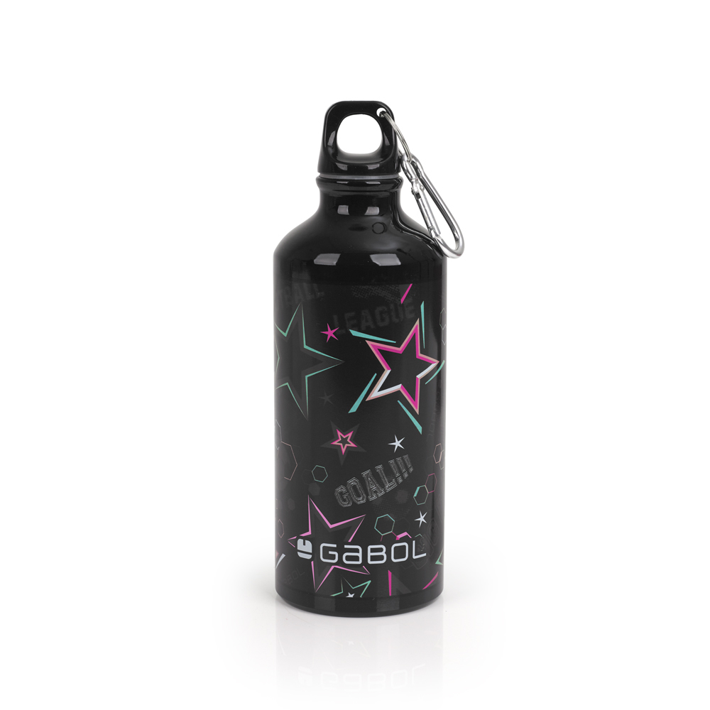 GABOL Aluminijumska boca za vodu 600ml Stellar crna