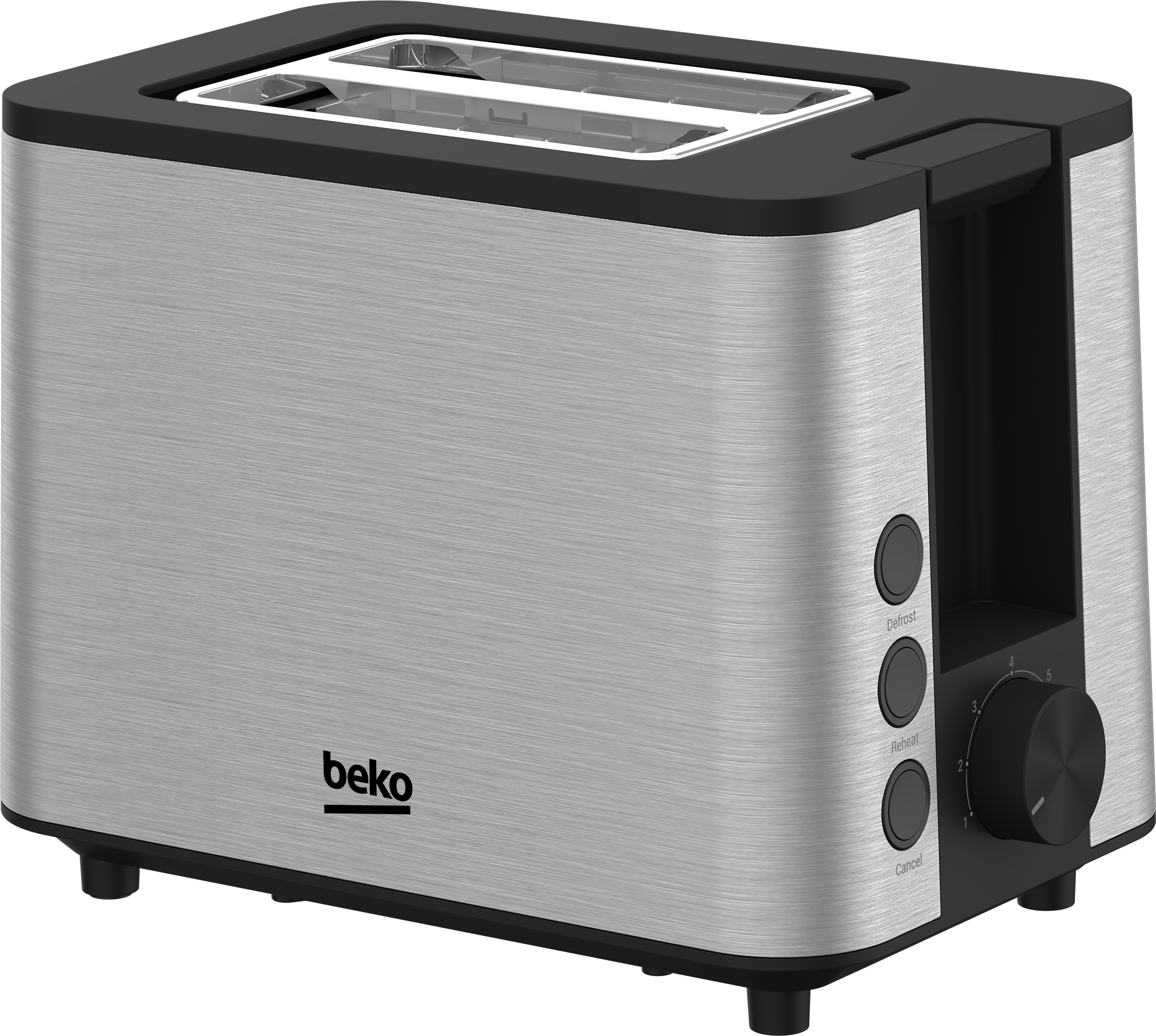 BEKO TAM 7321 I Toster, 2 kriške hljeba, siva