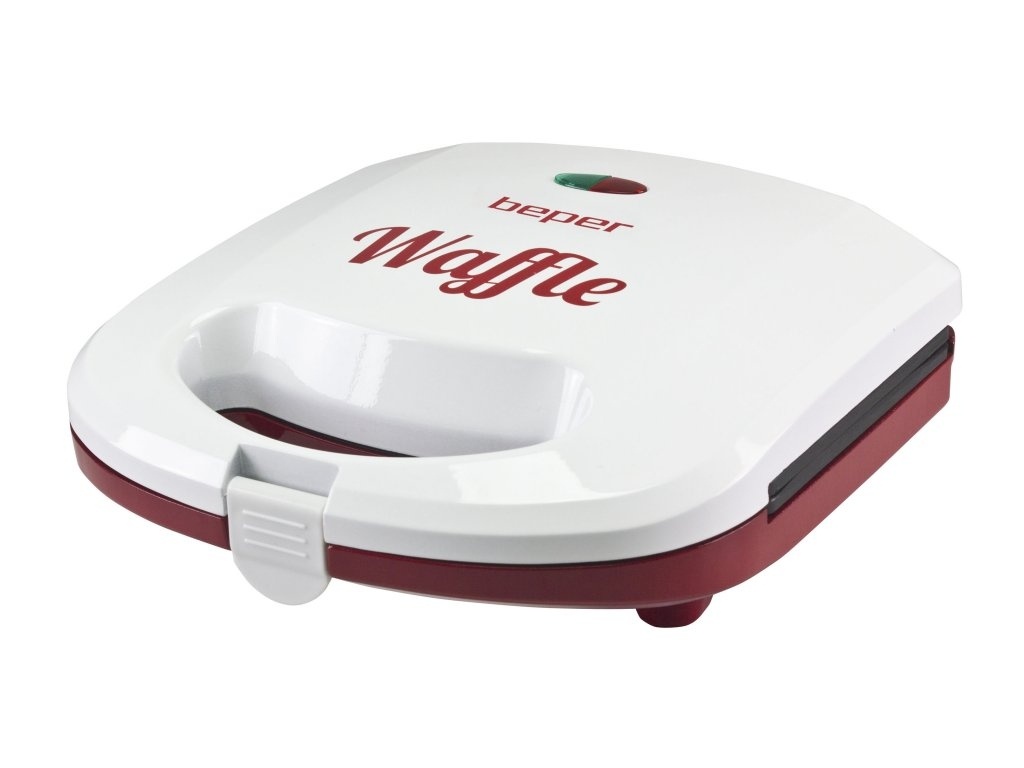 Aparat de facut vafe si gofre, Beper BT.602H, 780 W, Alb / Rosu | Romania