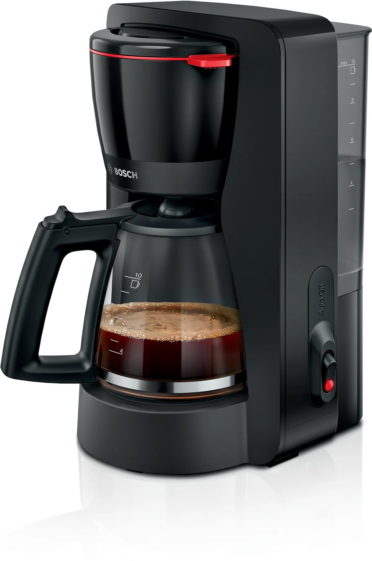 BOSCH  aparat za kafu TKA2M113 My Moment,Crna , 1.4l,1200WStakleni vrč za 10/15 šoljica kafe