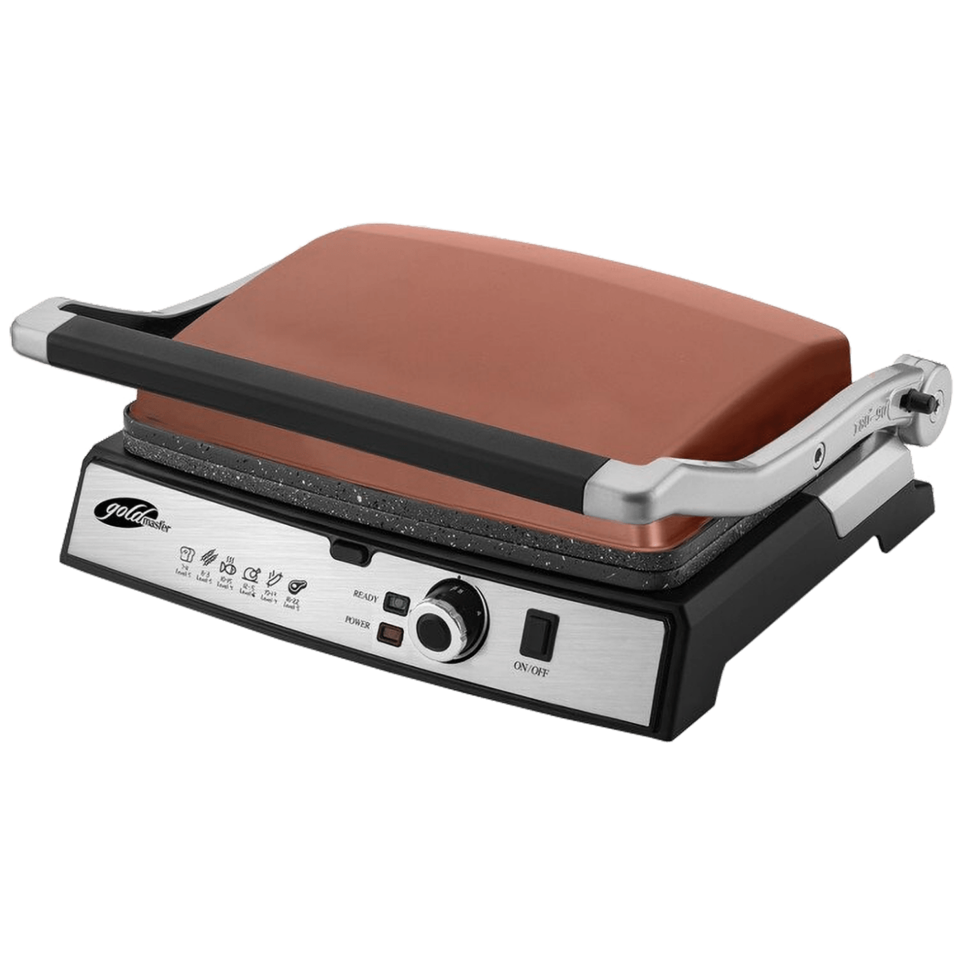 Goldmaster Grill toster, 2000W - GM-7450G, Smeđi