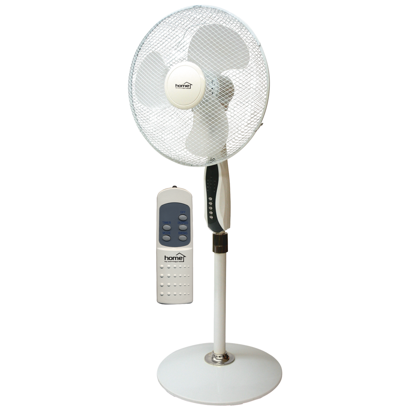 Home Ventilator sa postoljem, daljinski upravljač, 130 cm, 45W - SFP 40, Bijeli