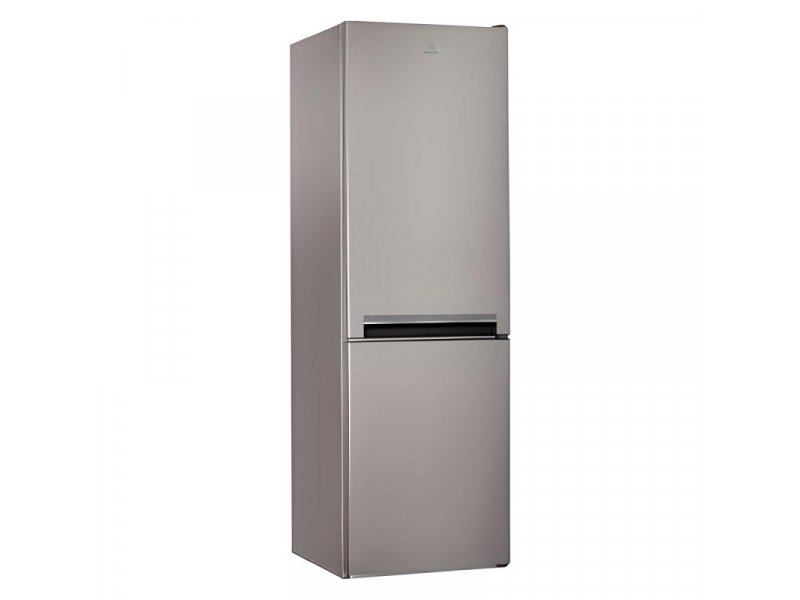 INDESIT LI9 S2E X Kombinovani frižider, Neto zapremina 372L, Inox