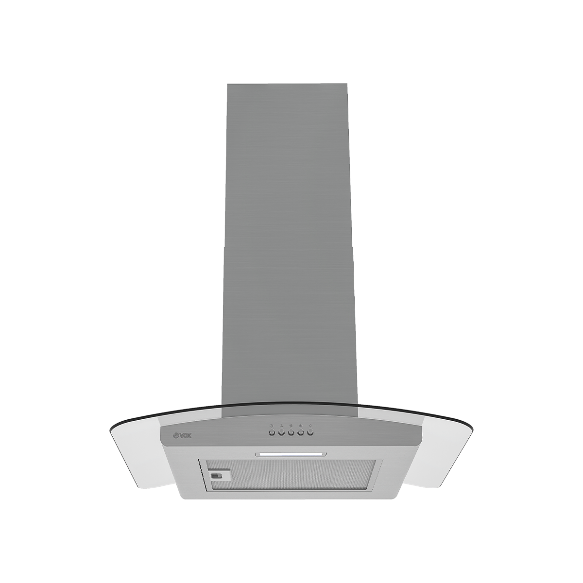 VOX CGL 6V17 IX Dekorativna napa, 66.5W, 336.9 m³/h, siva, CGL6V17IX