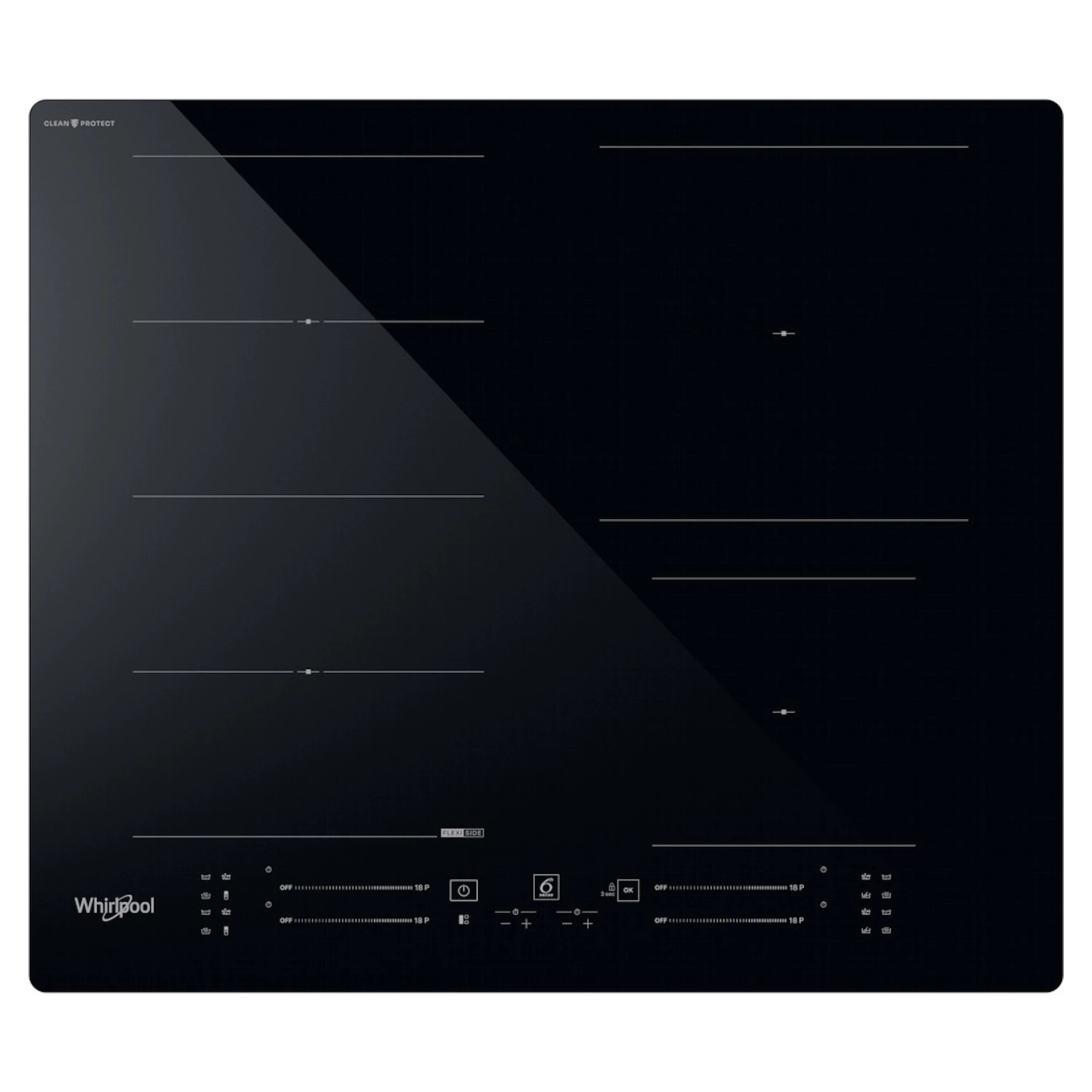Whirlpool WFS3660CPNE Ugradbena indukcijska ploča za kuhanje | Ananas