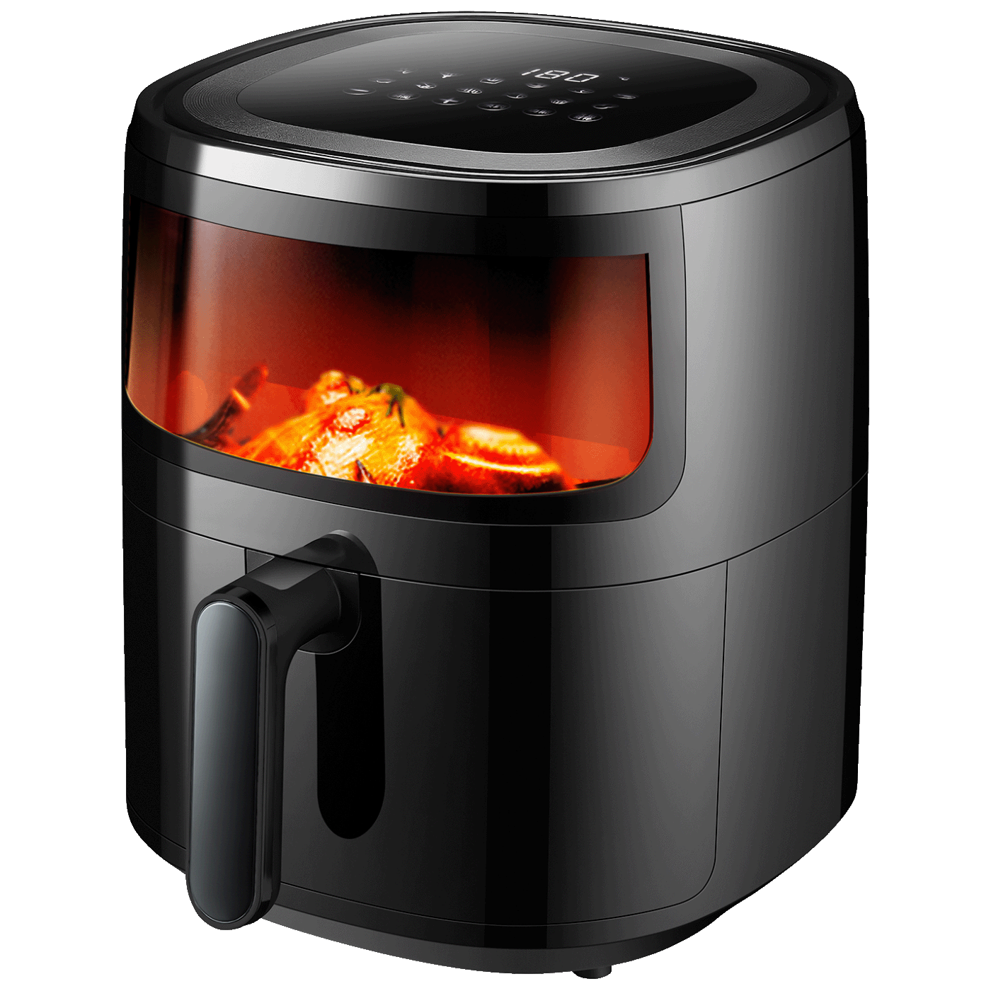 Zilan Friteza na vrući zrak, 1500 W, zapremina posude 5 lit. - ZLN9983, Crna