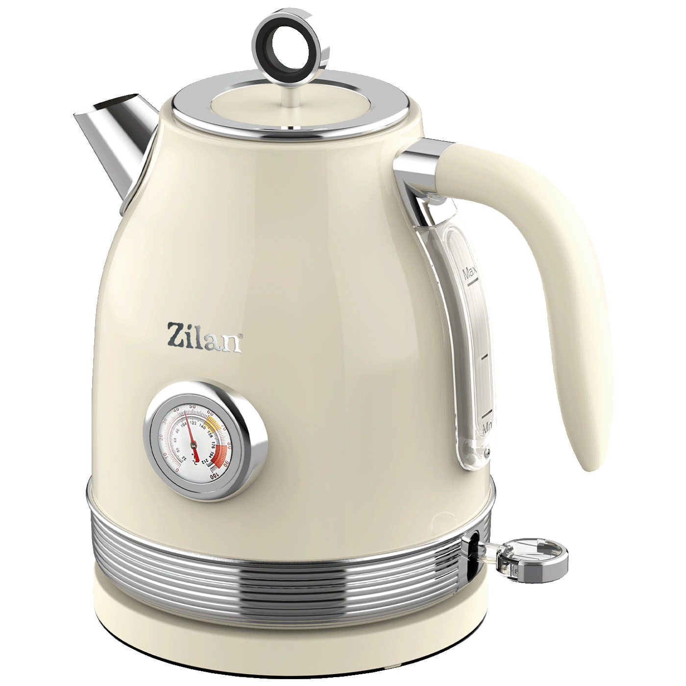 Zilan Kuhalo za vodu, zapremina 1.7 l, 2200 W, Retro - ZLN1184, Bijelo